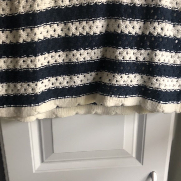 Navy and White Stripe ⚓️ Crochet Sweater Tank - Picture 6 of 7